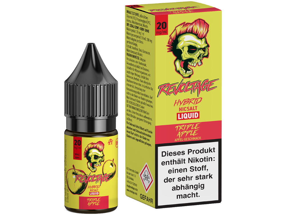 Revoltage - Hybrid Nikotinsalz Liquid Revoltage - Hybrid Nikotinsalz Liquid