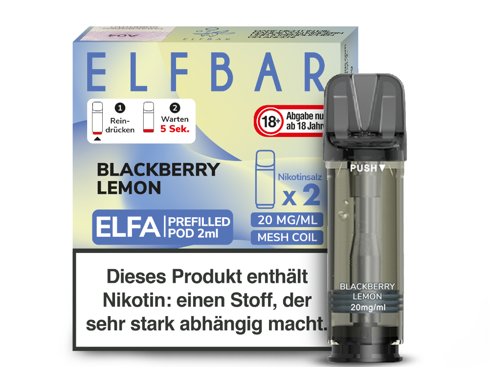 Elfbar Elfa Pod (2 Stück pro Packung)