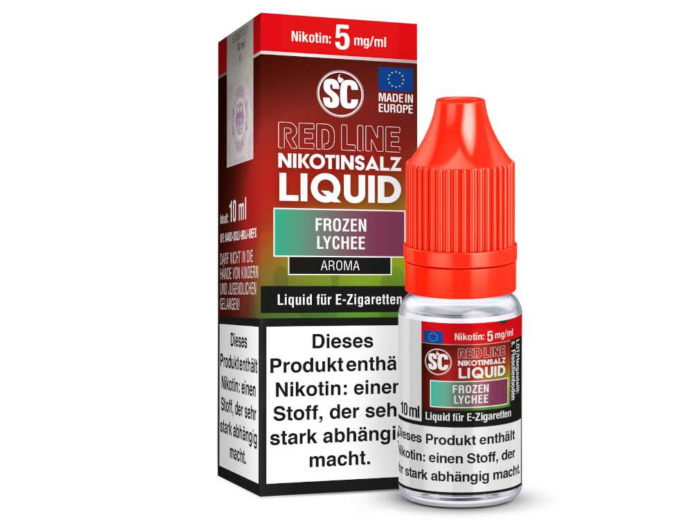 SC - Red Line - Frozen Lychee - Nikotinsalz Liquid
