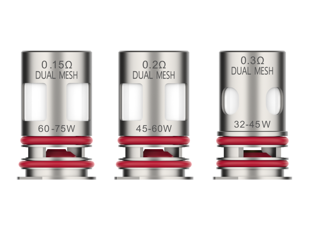 Vaporesso GTX Dual Mesh Heads (5 Stück pro Packung)