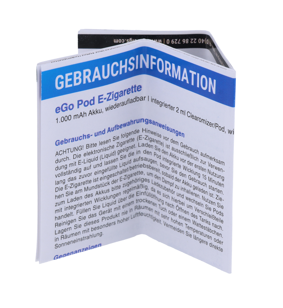 InnoCigs eGo POD Cartridge (5 Stück pro Packung) InnoCigs eGo POD Cartridge (5 Stück pro Packung)