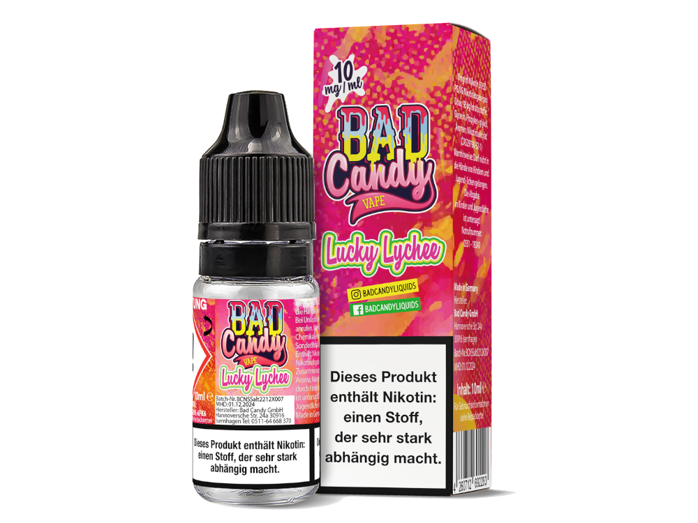 Bad Candy Liquids - Lucky Lychee - Nikotinsalz Liquid
