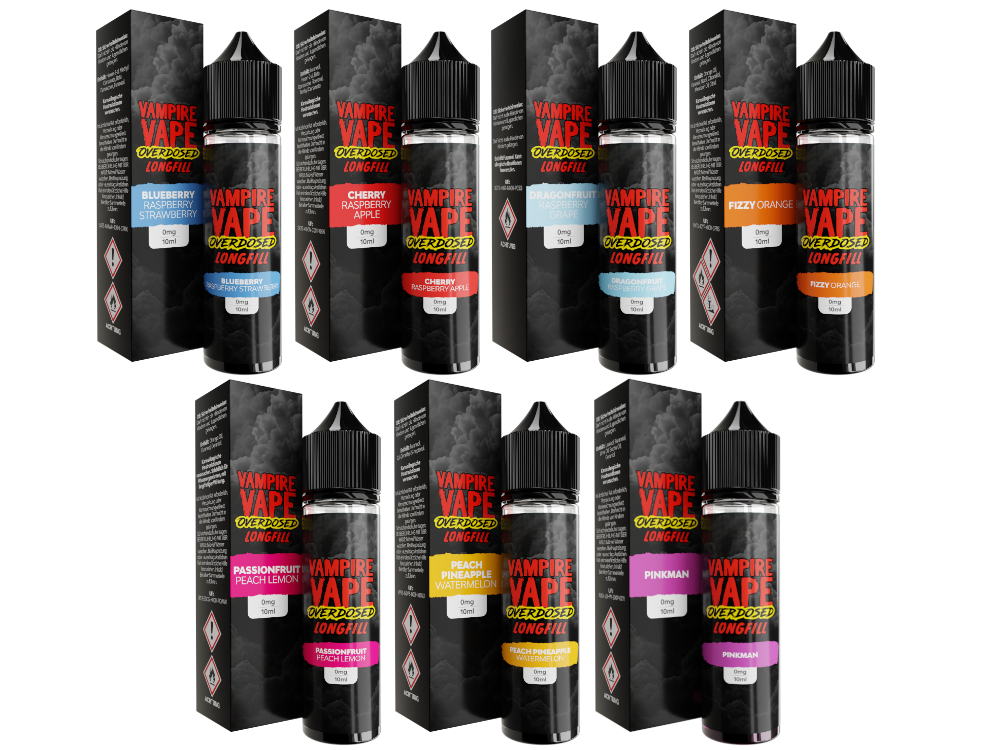 Vampire Vape - Overdosed - Longfills 10 ml