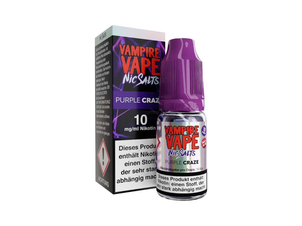 Vampire Vape - Purple Craze - Nikotinsalz Liquid Vampire Vape - Purple Craze - Nikotinsalz Liquid