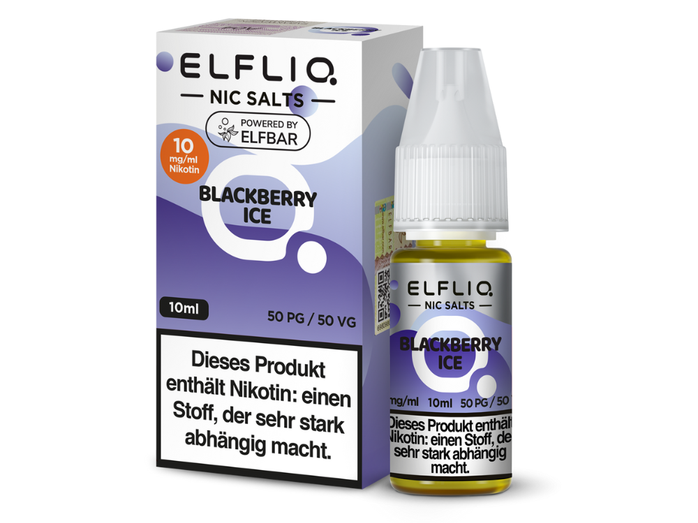 ELFLIQ - Blackberry Ice - Nikotinsalz Liquid