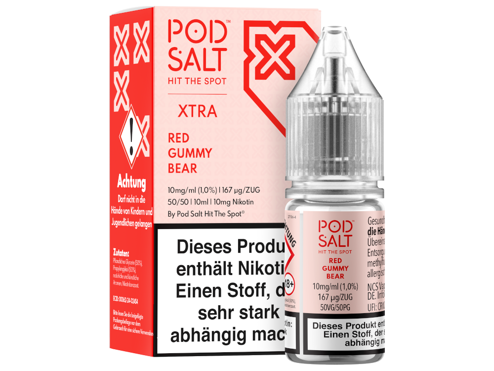 Pod Salt X - Nikotinsalz Liquid Pod Salt X - Nikotinsalz Liquid