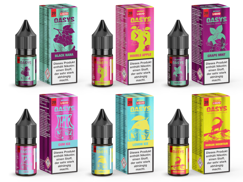 Revoltage - OASYS - Hybrid Nikotinsalz Liquid Revoltage - OASYS - Hybrid Nikotinsalz Liquid