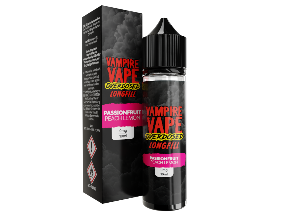 Vampire Vape - Overdosed - Longfills 10 ml Vampire Vape - Overdosed - Longfills 10 ml