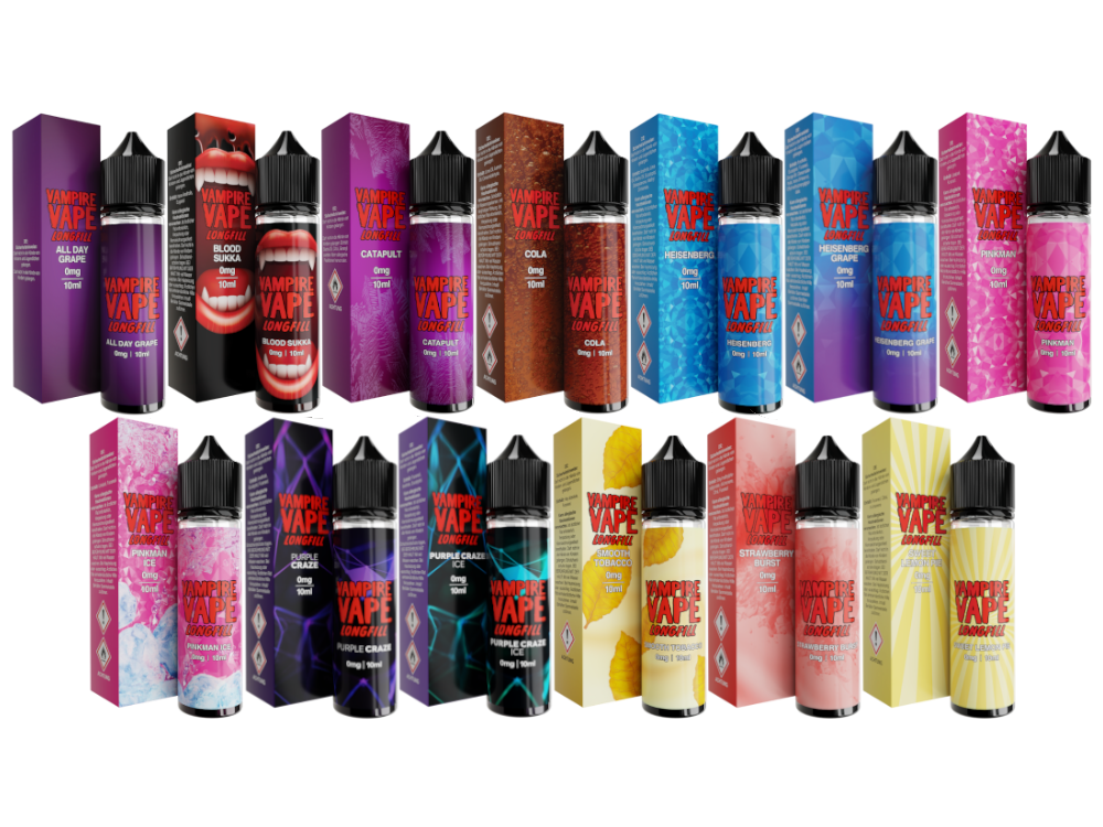 Vampire Vape - Longfills 10 ml