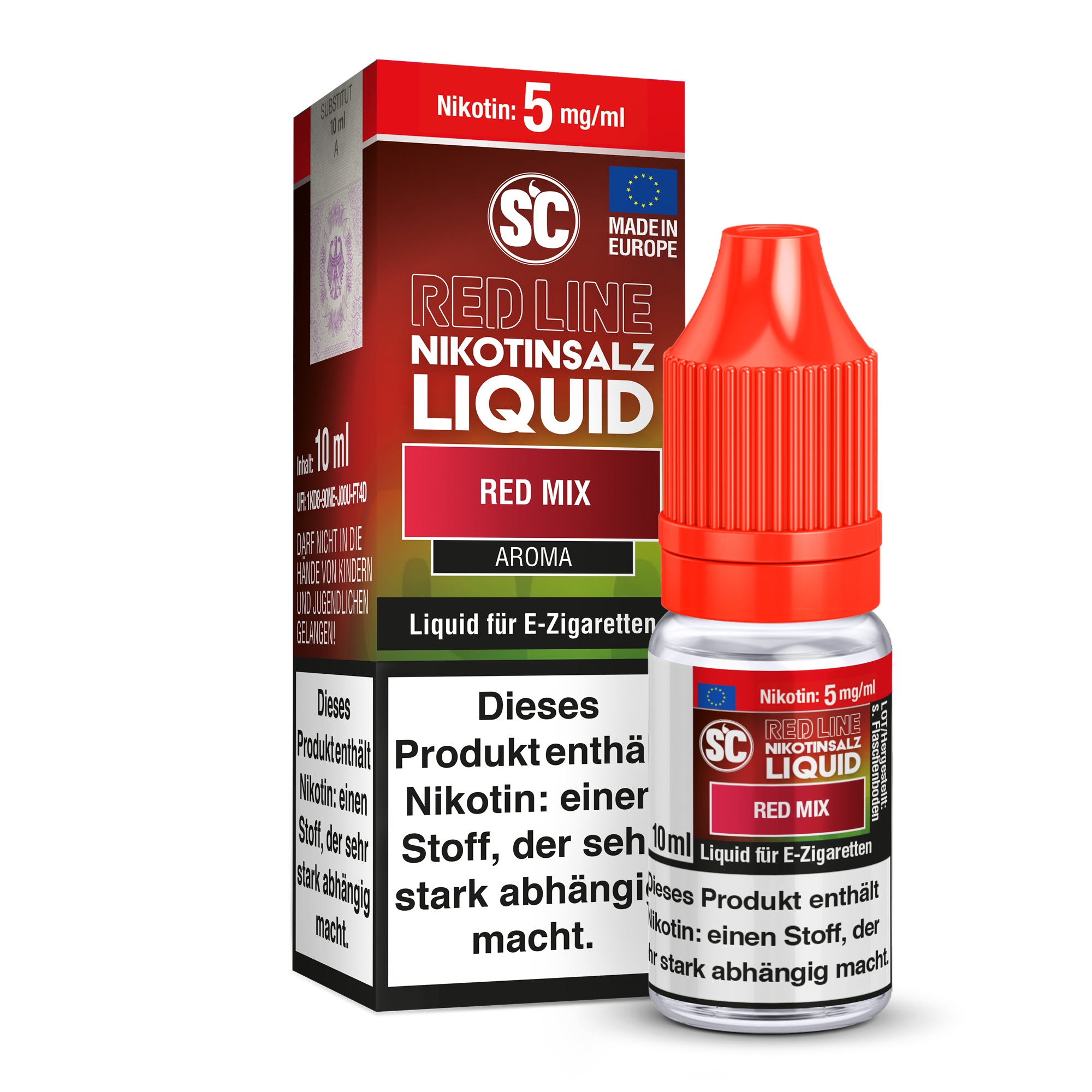 SC - Red Line - Red Mix - Nikotinsalz Liquid SC - Red Line - Red Mix - Nikotinsalz Liquid