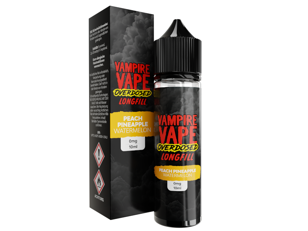 Vampire Vape - Overdosed - Longfills 10 ml Vampire Vape - Overdosed - Longfills 10 ml
