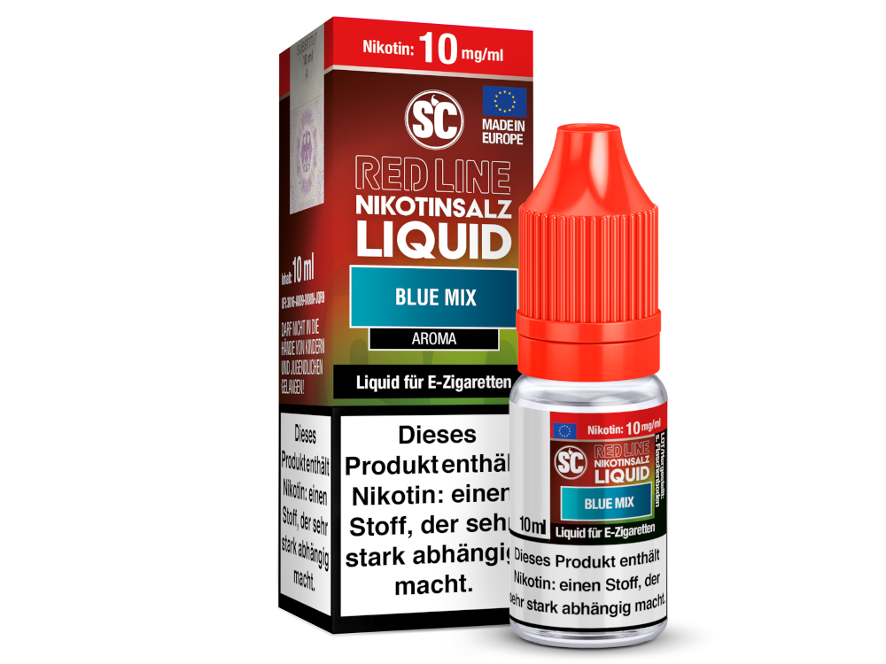 SC - Red Line - Blue Mix - Nikotinsalz Liquid SC - Red Line - Blue Mix - Nikotinsalz Liquid