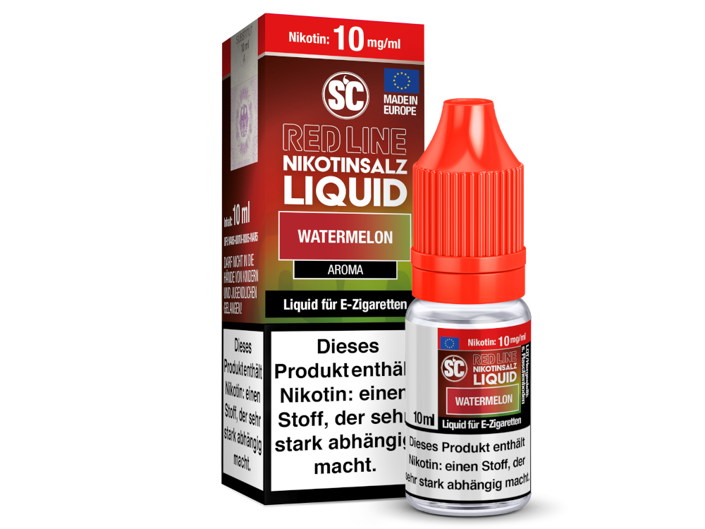 SC - Red Line - Watermelon - Nikotinsalz Liquid