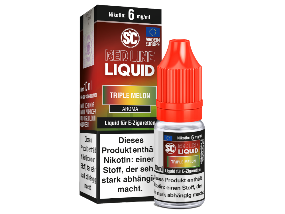SC - Red Line Nikotin - Triple Melon