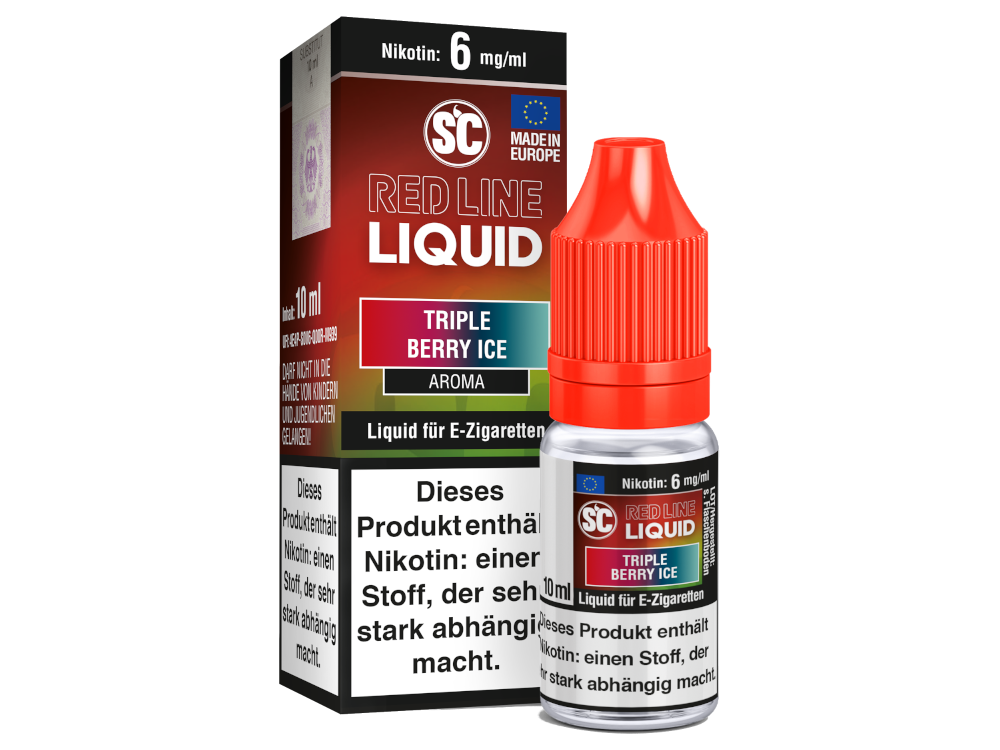 SC - Red Line Nikotin - Triple Berry Ice