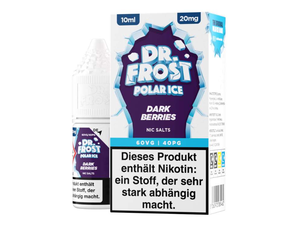 Dr. Frost - Ice Cold - Nikotinsalz Liquid Dr. Frost - Ice Cold - Nikotinsalz Liquid