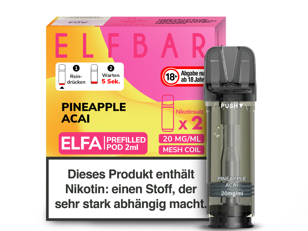 Elfbar Elfa Pod (2 Stück pro Packung)