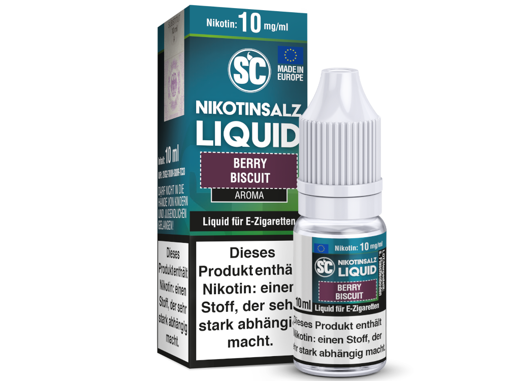 SC - Berry Biscuit - Nikotinsalz Liquid SC - Berry Biscuit - Nikotinsalz Liquid