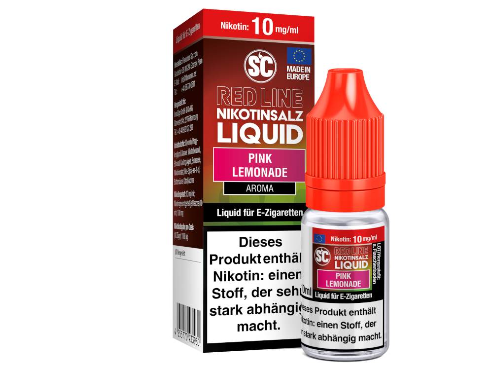 SC - Red Line - Pink Lemonade - Nikotinsalz Liquid