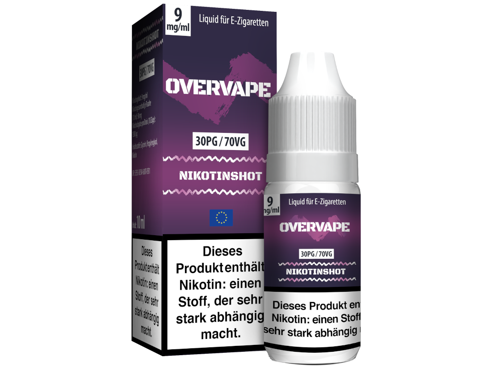 Overvape - 10 ml Nikotin Shot Overvape - 10 ml Nikotin Shot