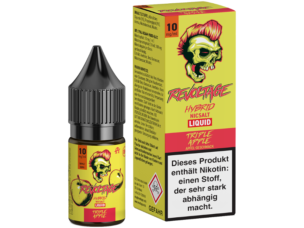 Revoltage - Hybrid Nikotinsalz Liquid Revoltage - Hybrid Nikotinsalz Liquid