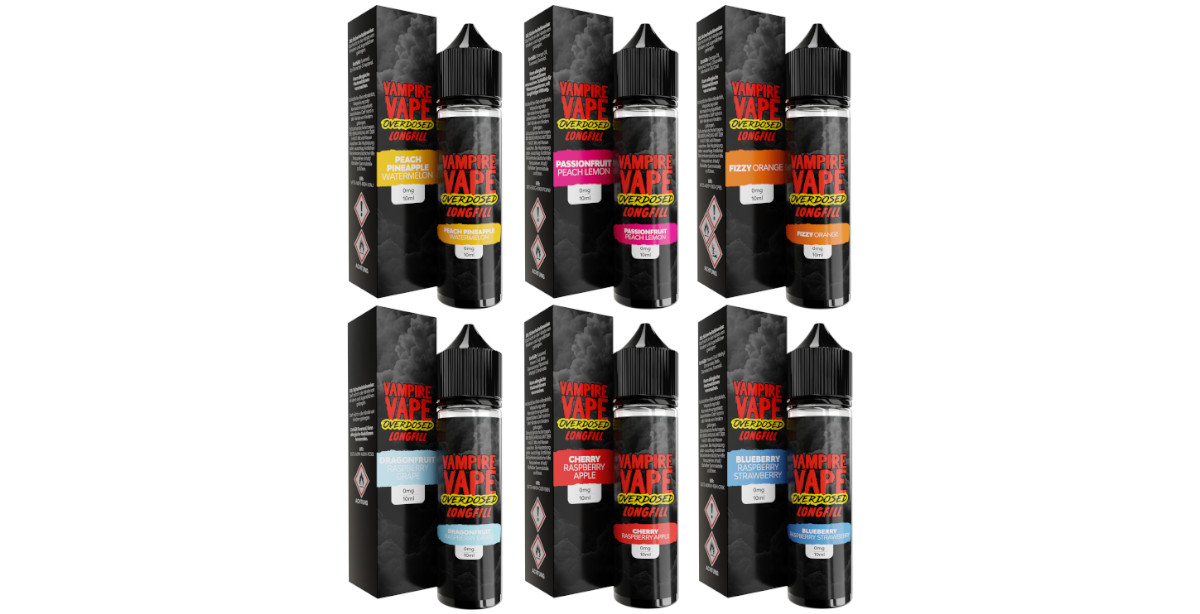 Vampire Vape - Overdosed - Longfills 10 ml