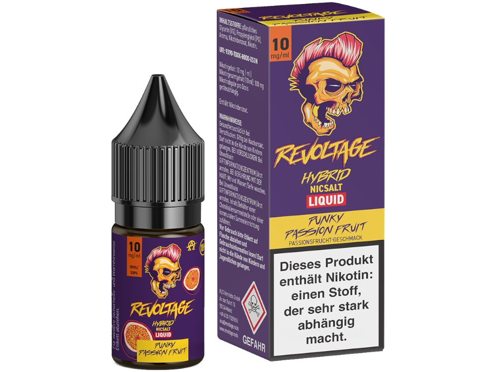 Revoltage - Hybrid Nikotinsalz Liquid Revoltage - Hybrid Nikotinsalz Liquid