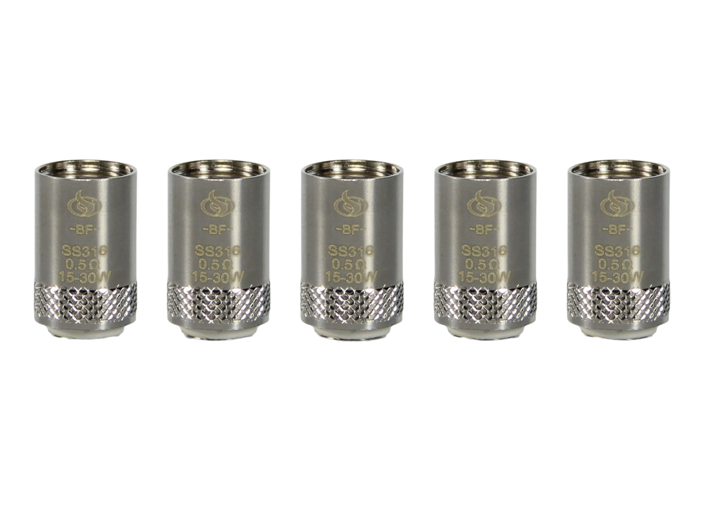 InnoCigs BF SS316 Heads (5 Stück pro Packung) InnoCigs BF SS316 Heads (5 Stück pro Packung)