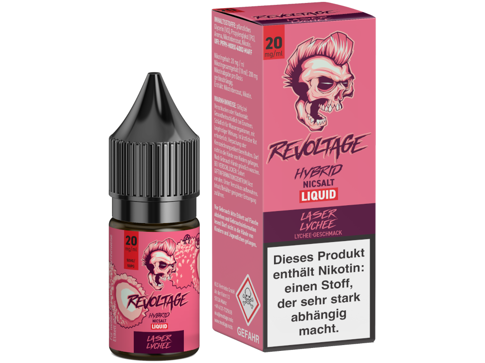 Revoltage - Hybrid Nikotinsalz Liquid Revoltage - Hybrid Nikotinsalz Liquid