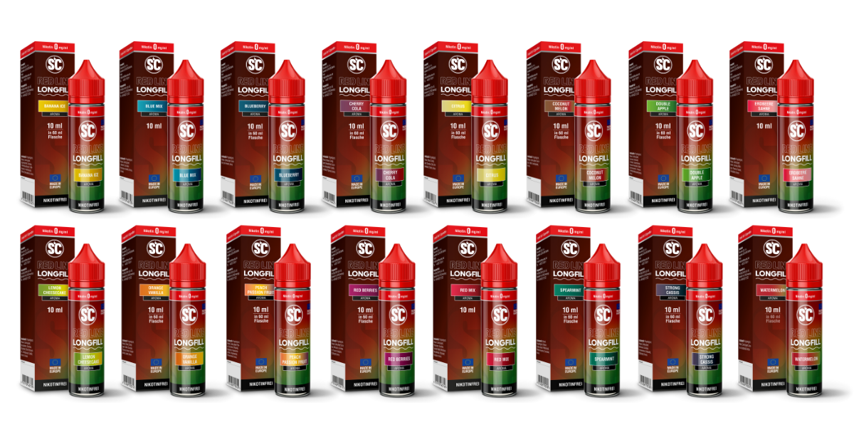 SC - Red Line - Longfills 10 ml