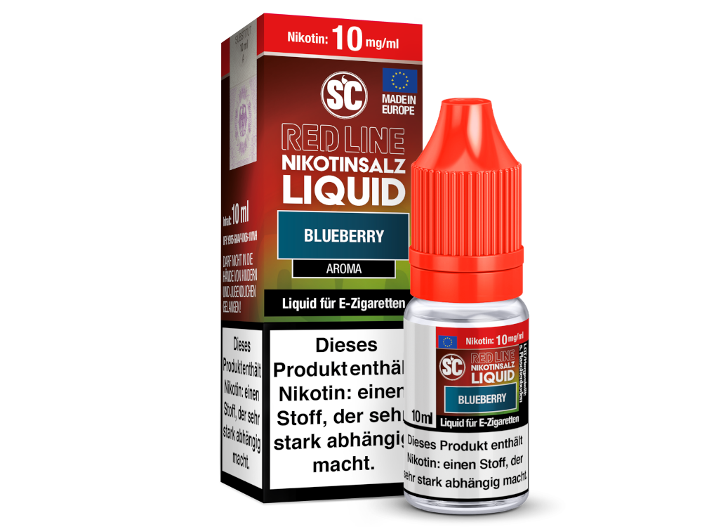 SC - Red Line - Blueberry - Nikotinsalz Liquid SC - Red Line - Blueberry - Nikotinsalz Liquid