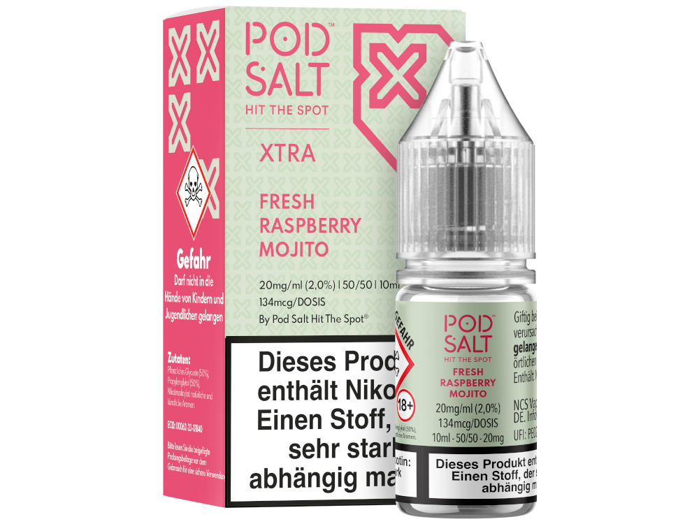 Pod Salt X - Nikotinsalz Liquid Pod Salt X - Nikotinsalz Liquid